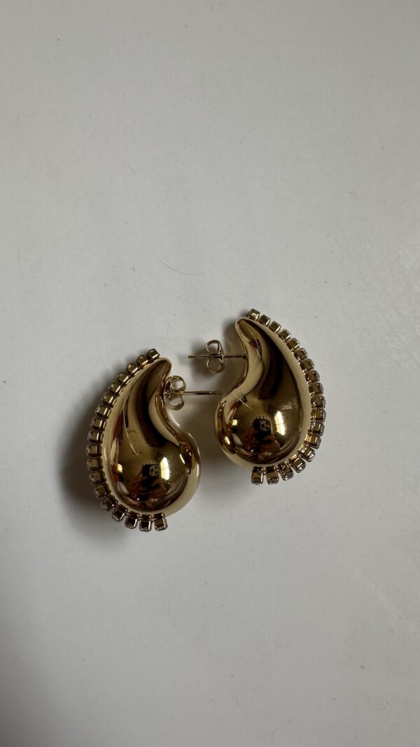 bottega chain earrings
